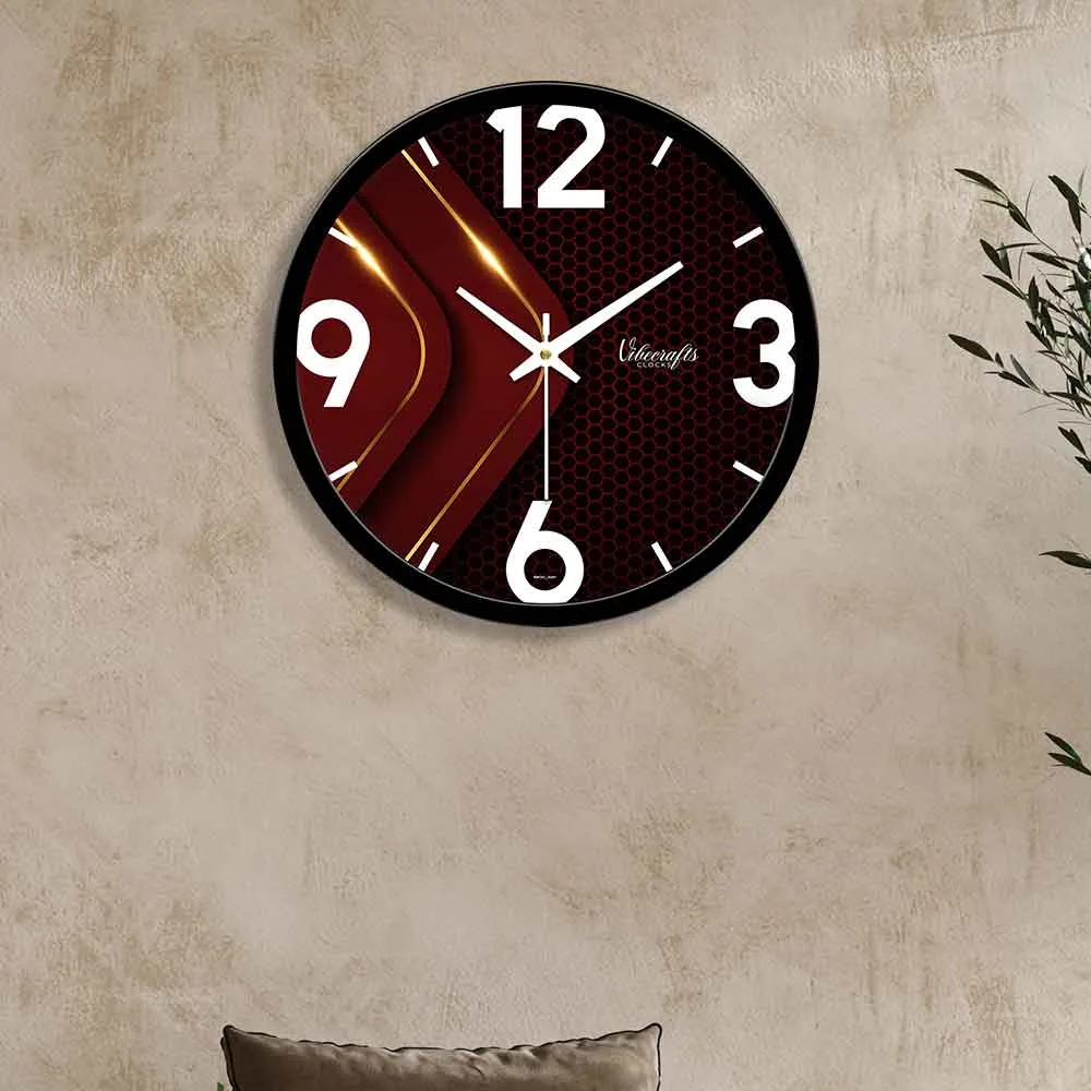 3D Hexa Shape Designer Wall Clock