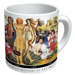 A Brief History of Art Mug