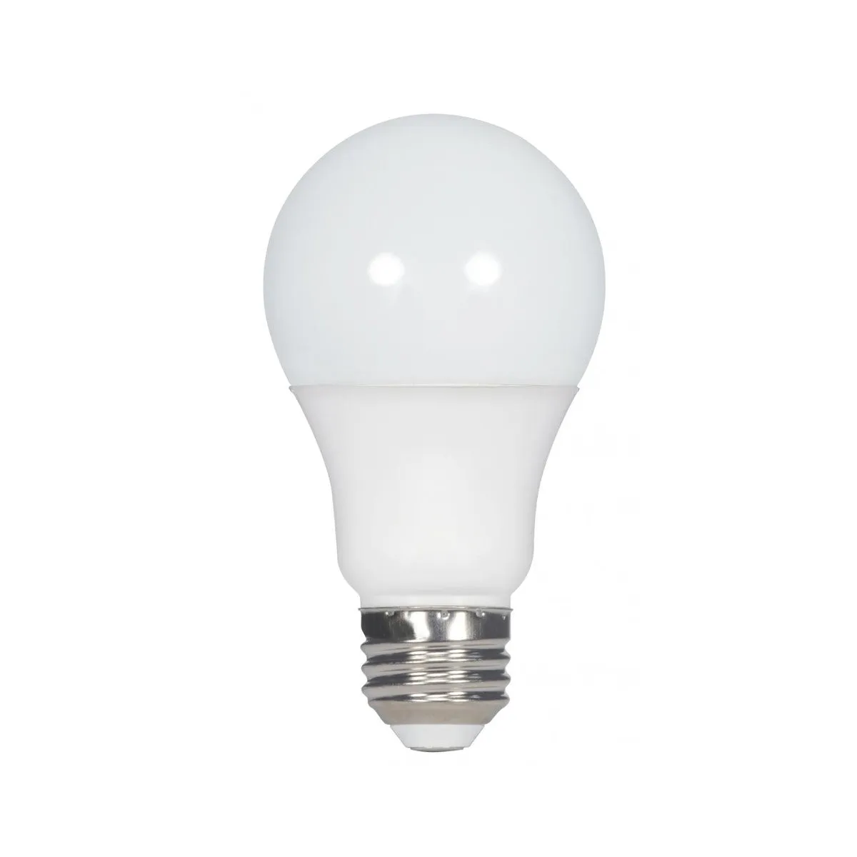 A19 LED Bulb, 75W Equivalent, 13 Watt, 1050 Lumens, 5000K, E26 Medium Base, Frosted Finish, Pack Of 4