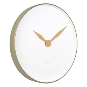 Albatross Wall Clock – Moss Green (50cm)