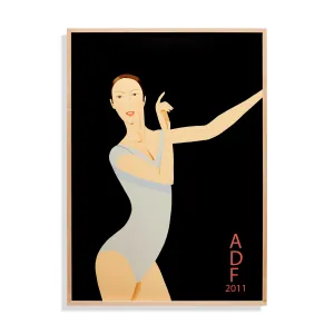 Alex Katz Sarah-American Dance Festival Framed Poster