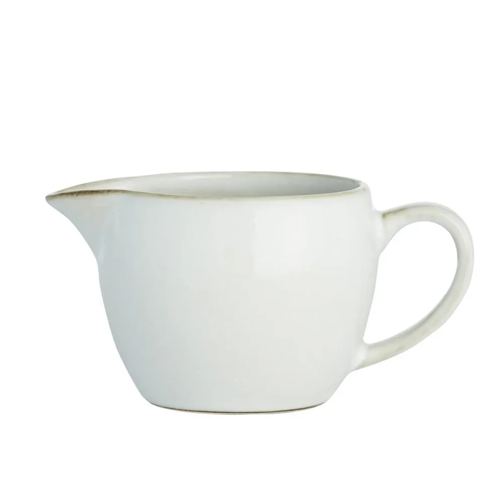 Amera gravy boat H8.5 cm. white sands