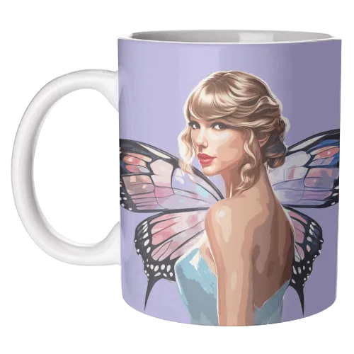 Art Wow Butterfly Fairy Tay Mug