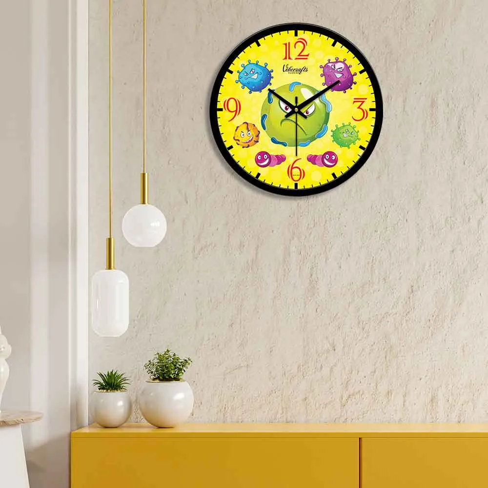 Bacteria Designer Wall Clock