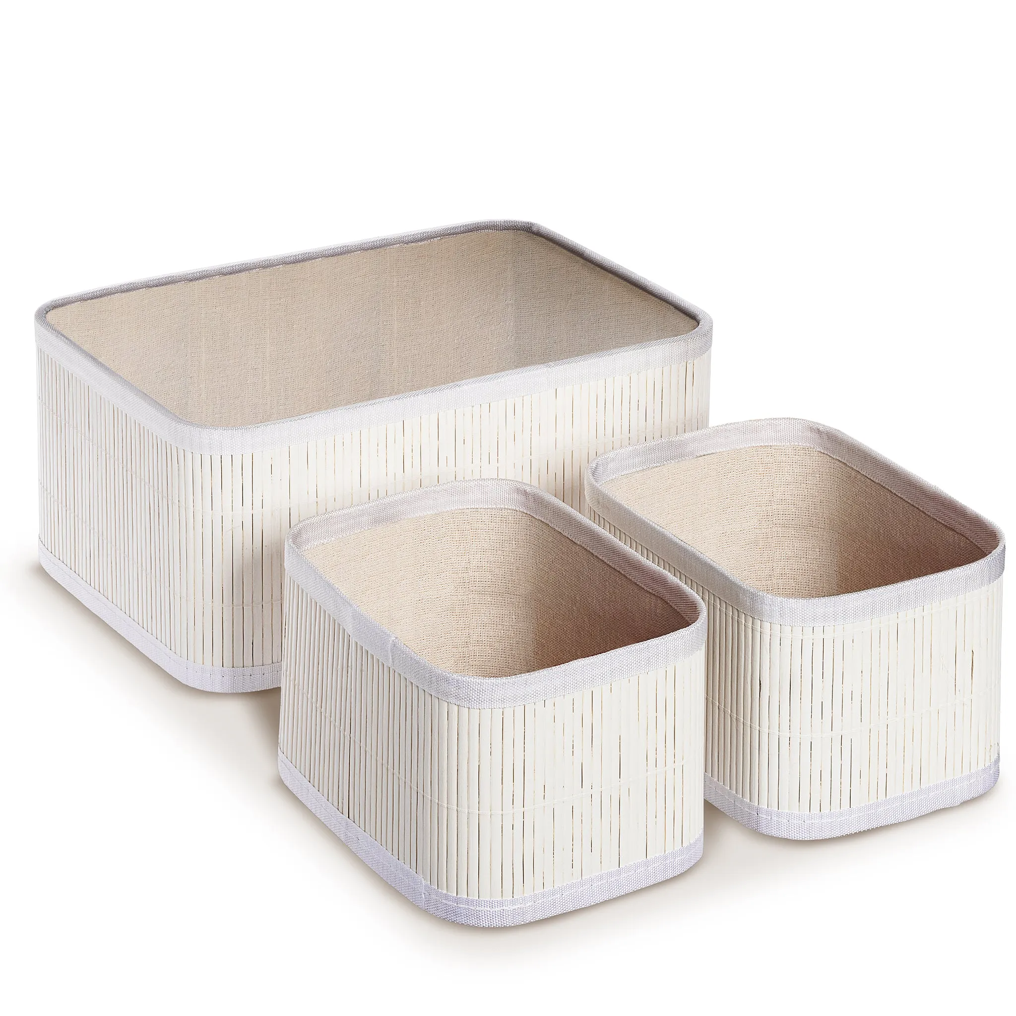 Bamboo Baskets (Set of 3)