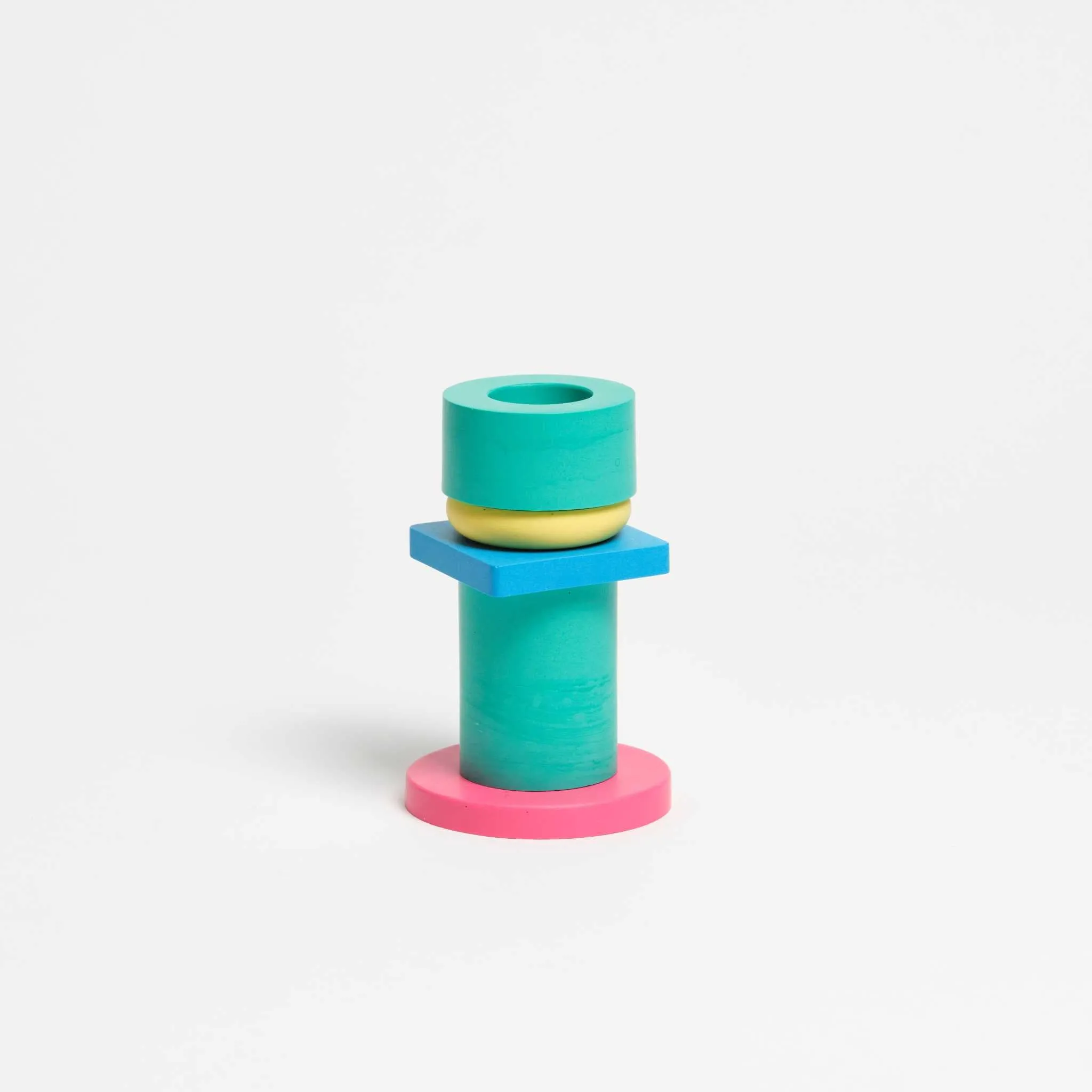 Barbican Architecture Sculptural Candleholder (Asstd Colours)