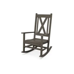 Braxton Porch Rocking Chair in Vintage Finish