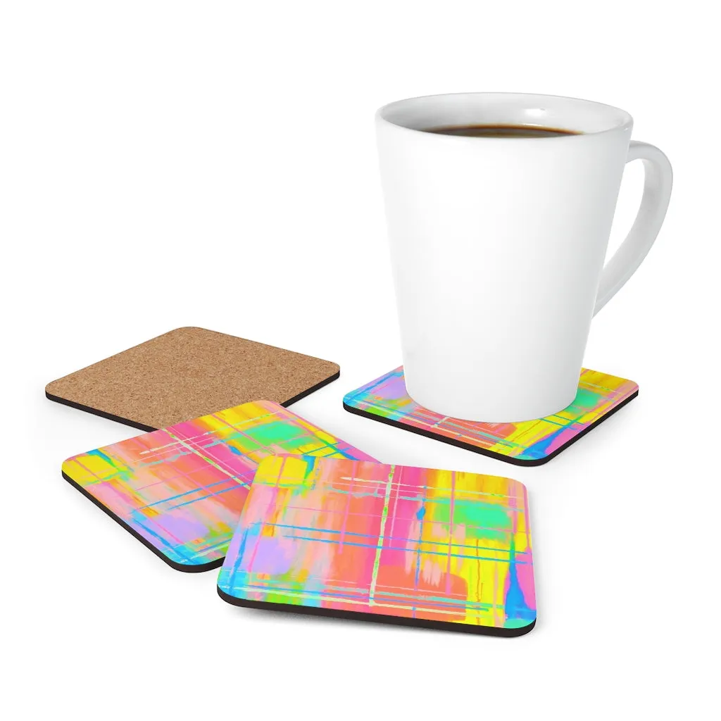 Coaster Set *Punk Plaid*