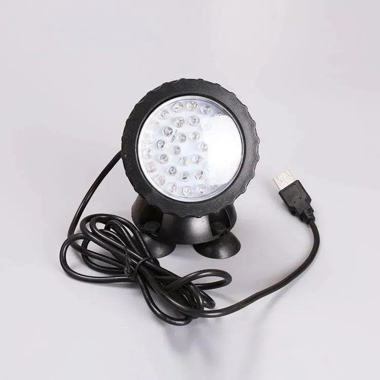 Colorful LED Remote Control Spotlight For Pool Garden Landscaping