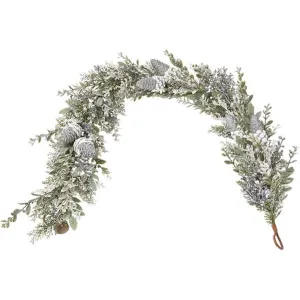 December Diamonds Winter Melody 6Ft Celeste Garland