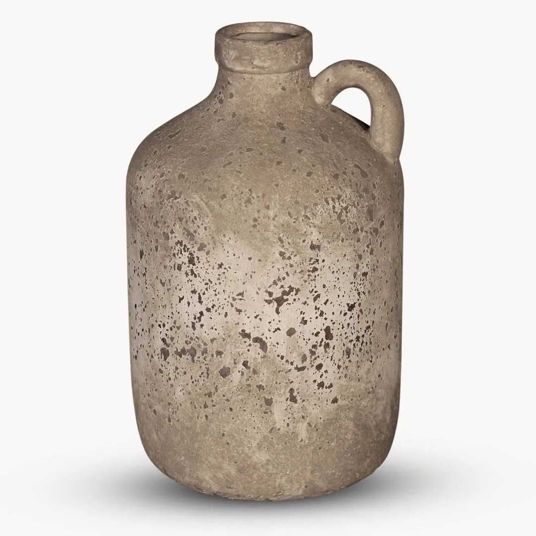 Decorative Stone Jug 29cm