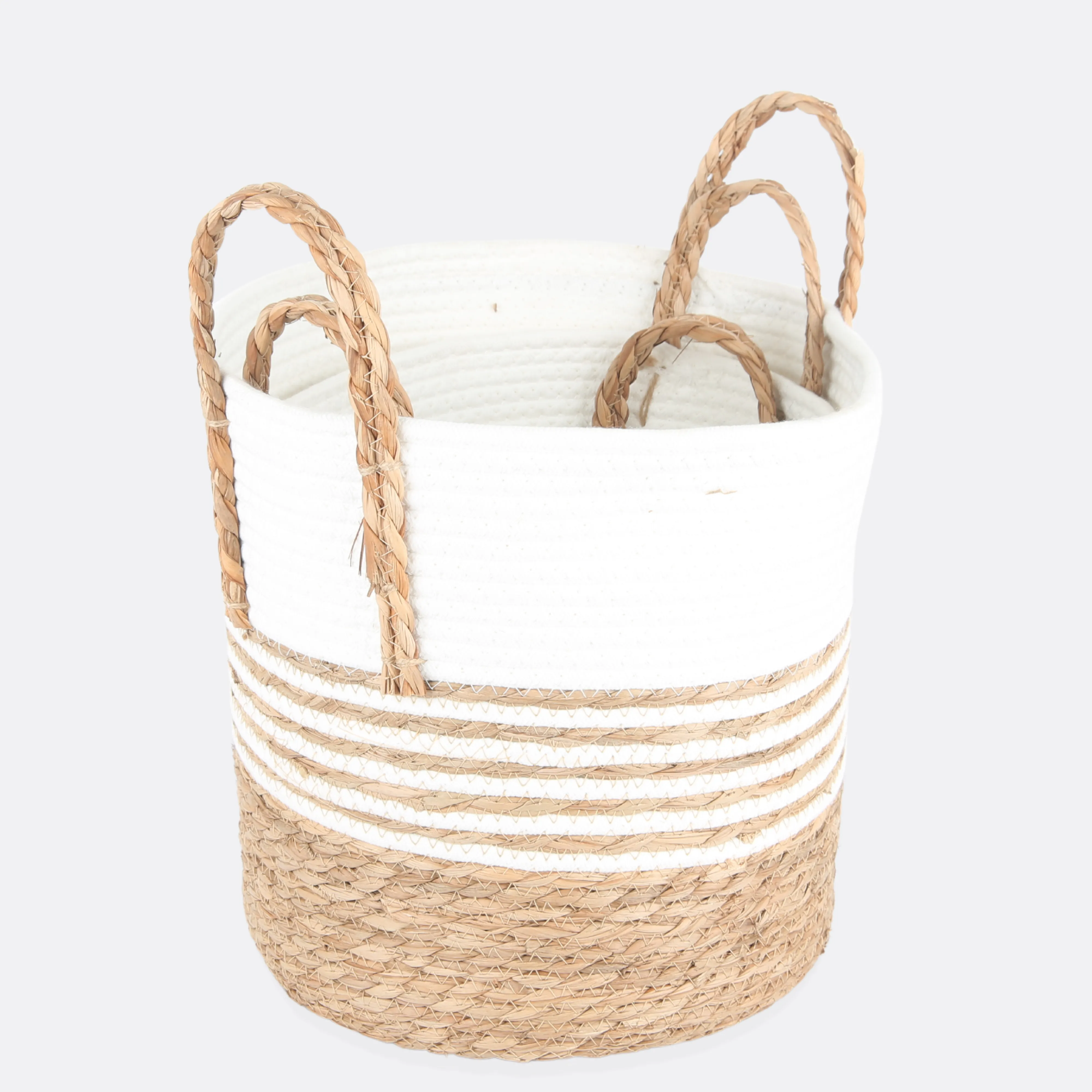 Discrete Multi purpose Jute Baskets ( Three Sizes )