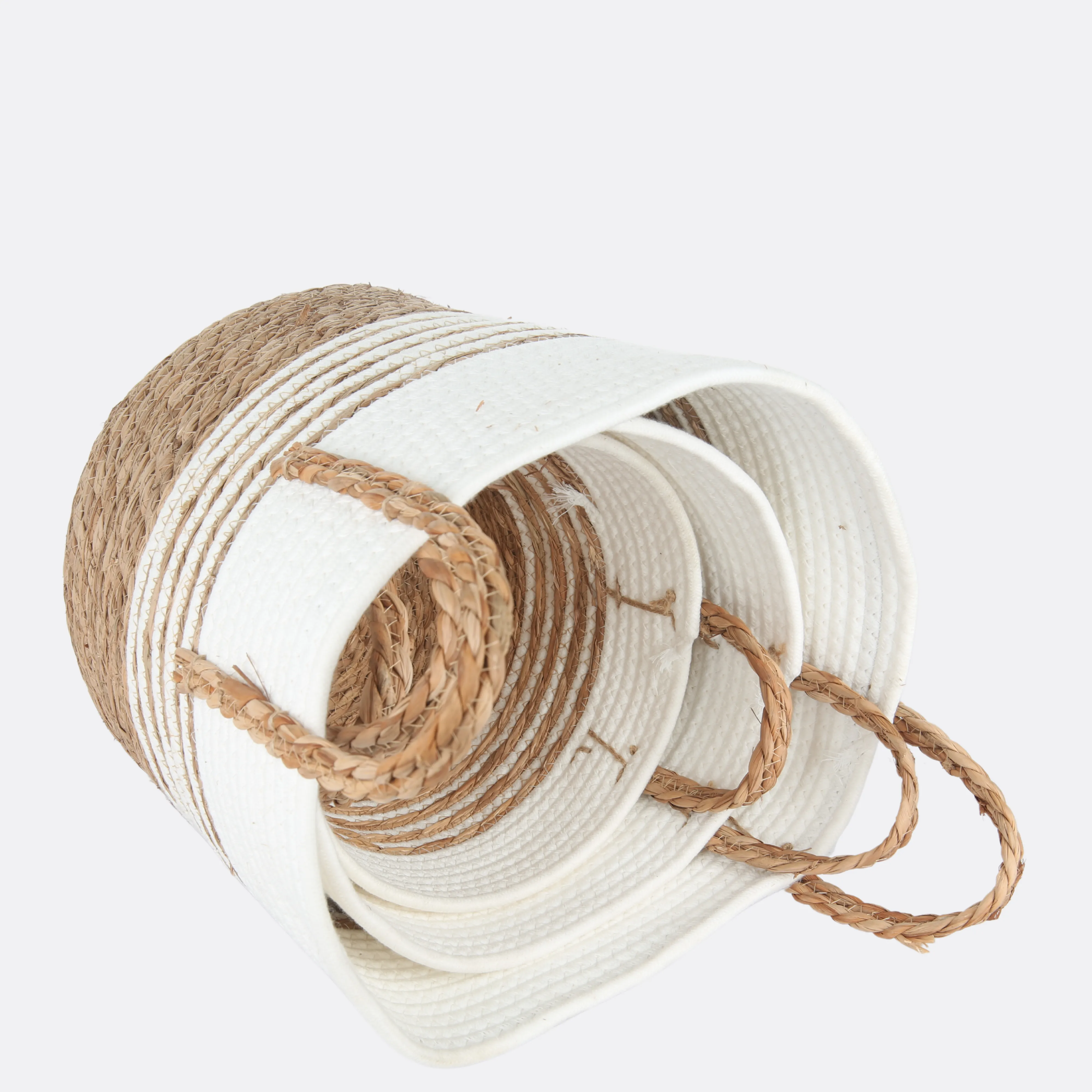 Discrete Multi purpose Jute Baskets ( Three Sizes )