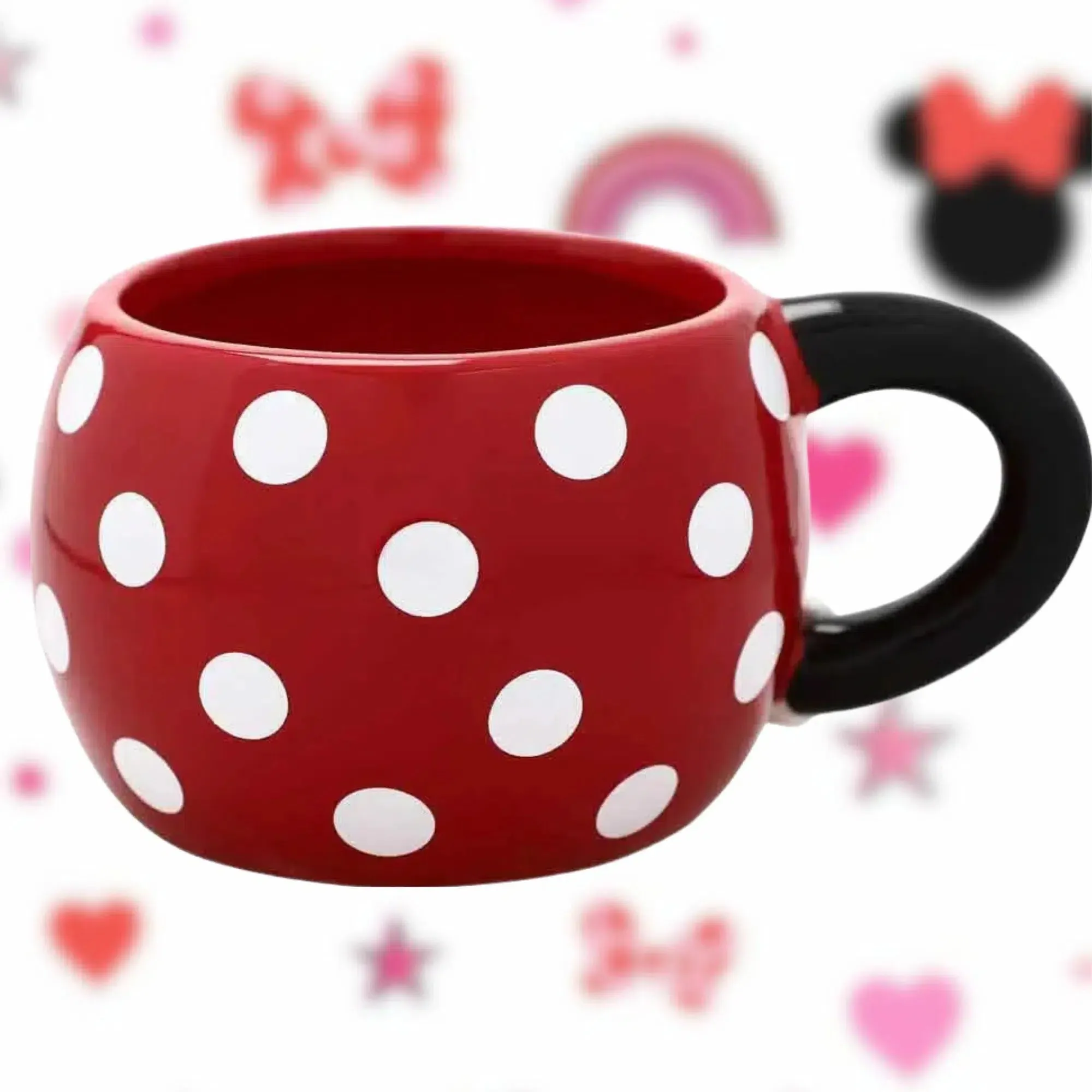 Disney - Minnie Mouse Sculpted Mug (Ceramic, 20 oz.) - Bioworld