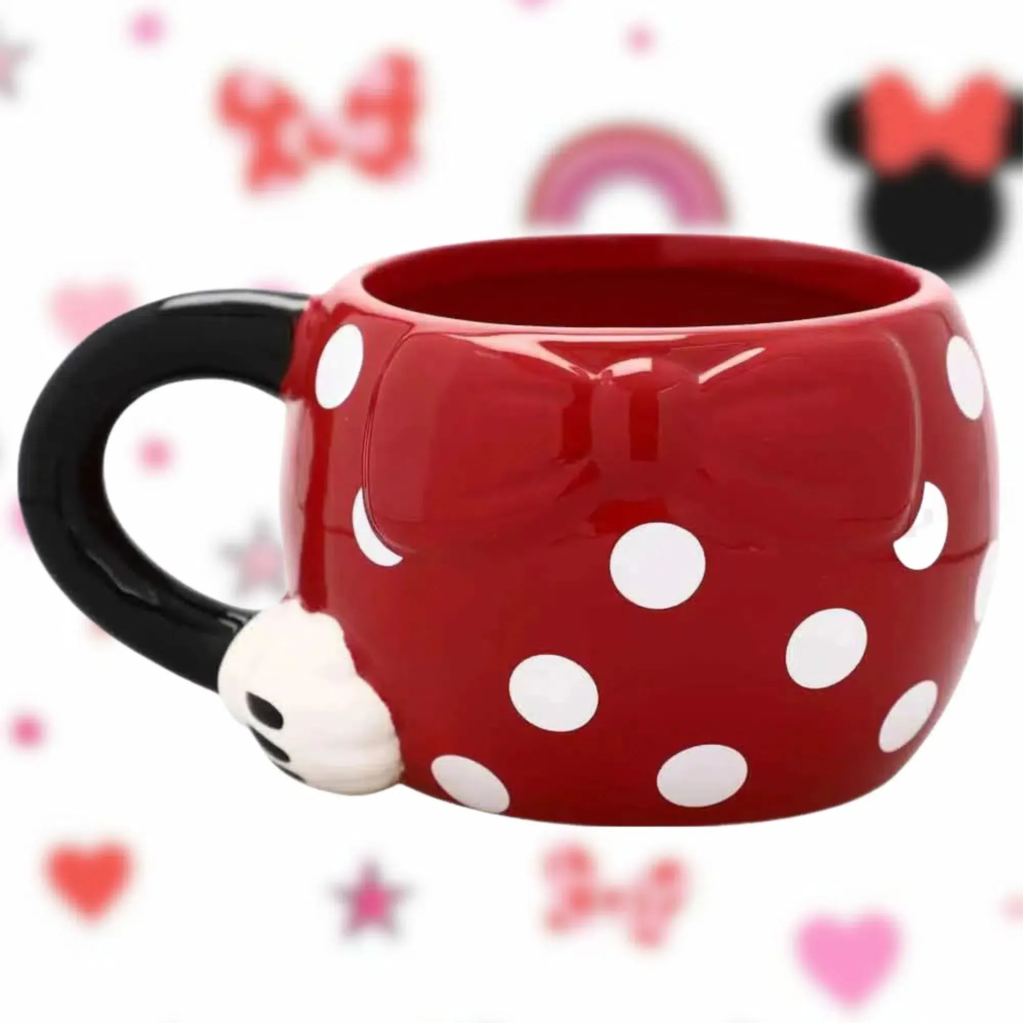 Disney - Minnie Mouse Sculpted Mug (Ceramic, 20 oz.) - Bioworld