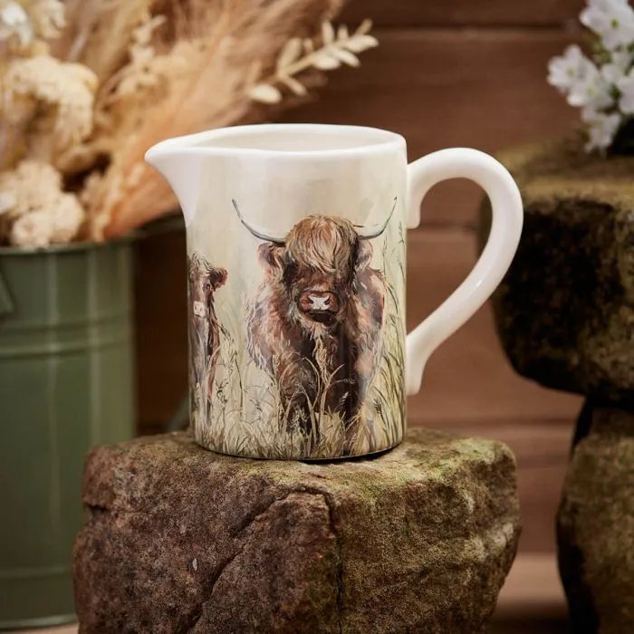 Dougal Highland Cow Jug