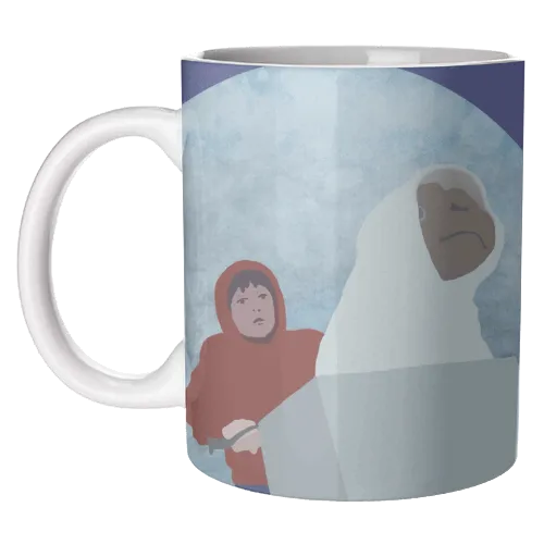 E.T. The Extra Terrestrial Mug Art Wow