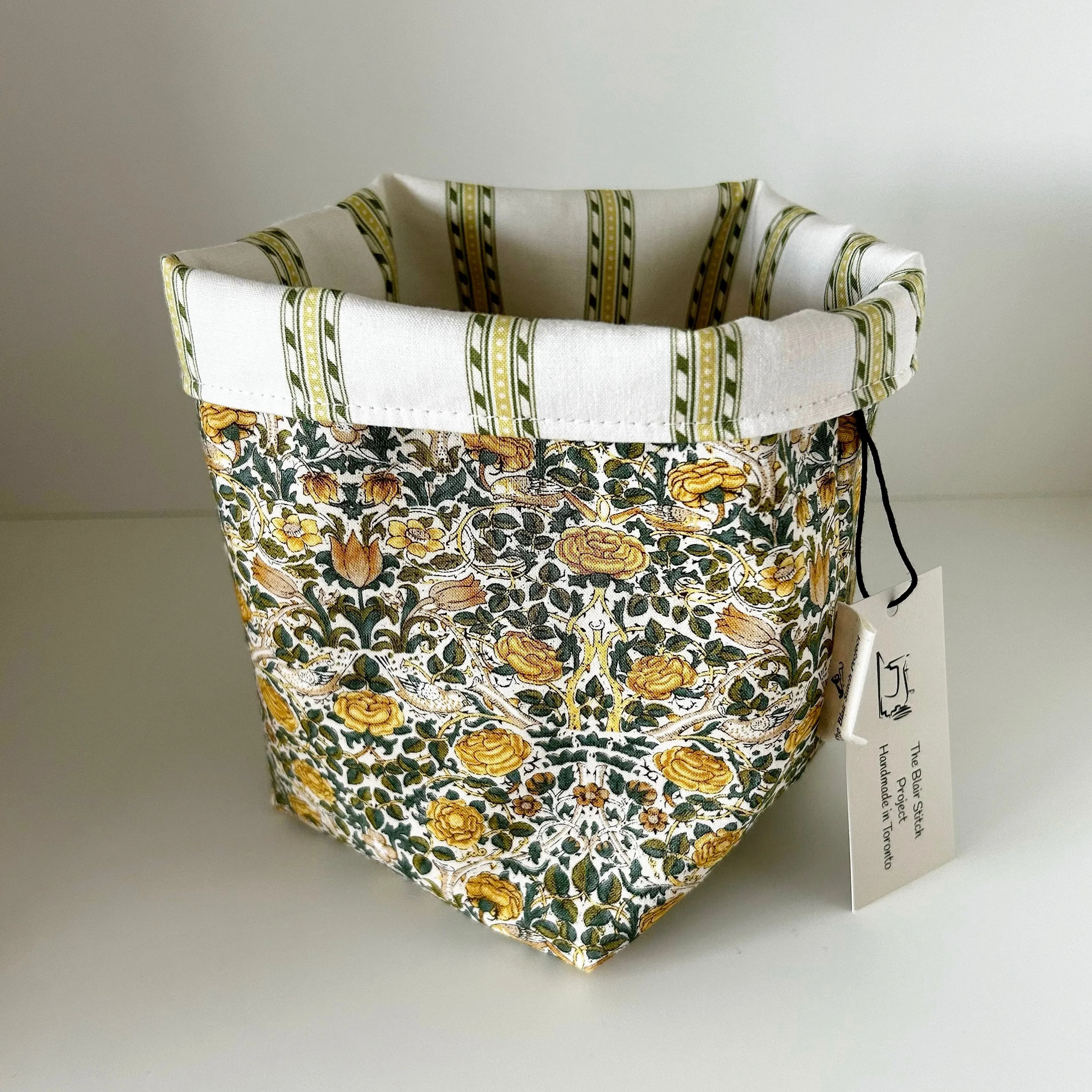 Fabric Bread/Storage Baskets