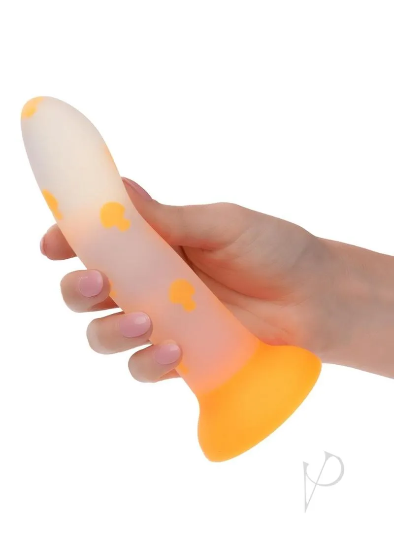 Glow Stick Mushroom Dildo Orange