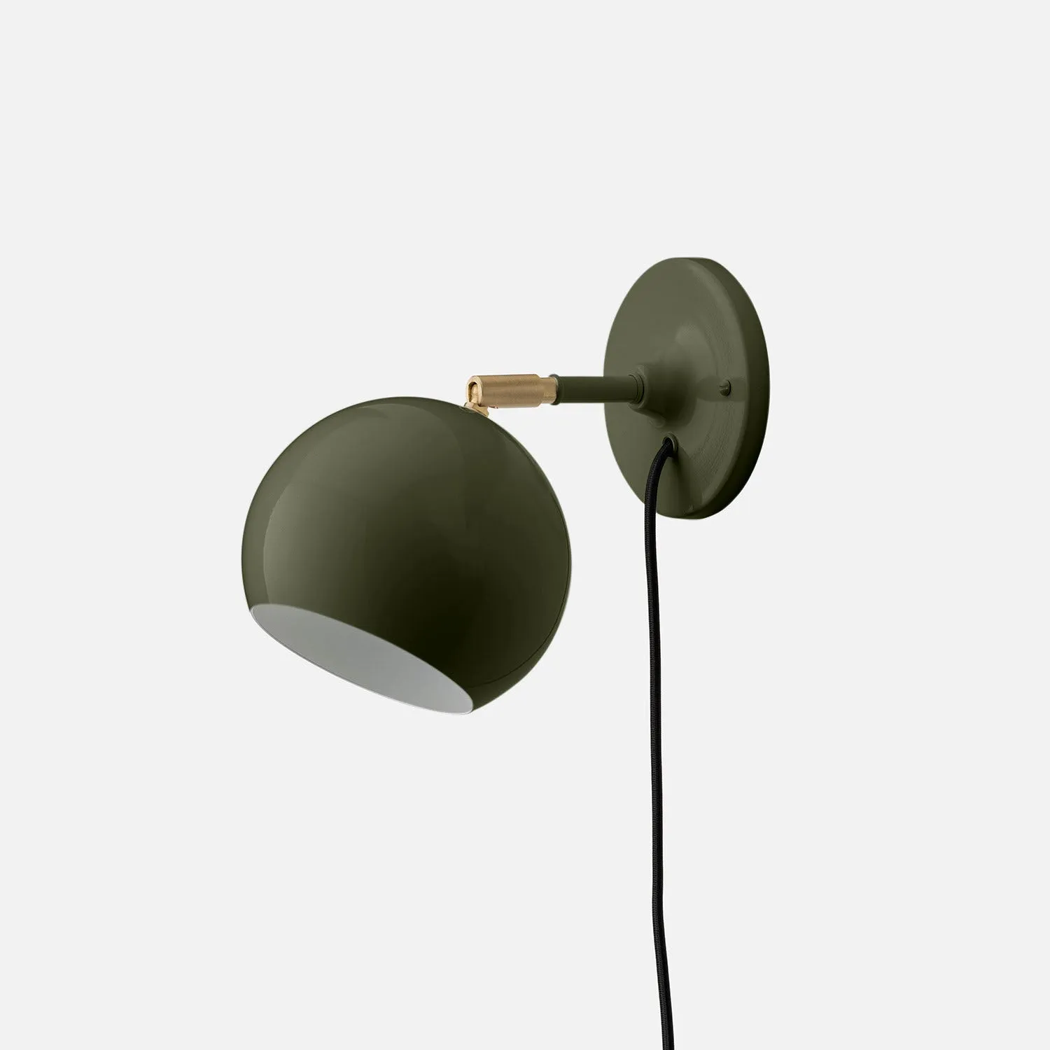 Isaac Plug-In Sconce - Short Arm