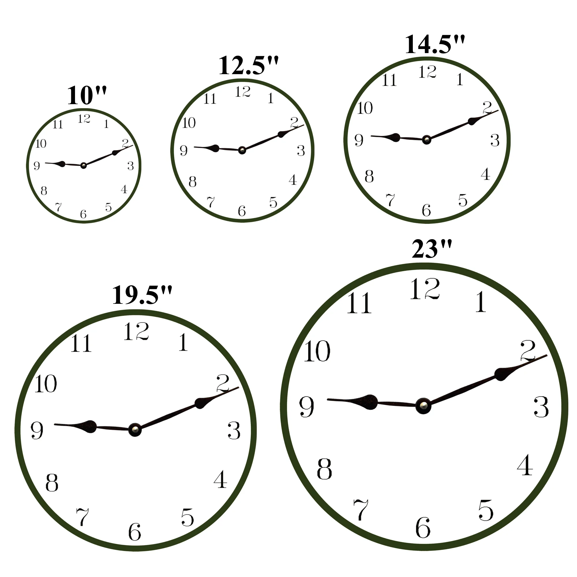 It's 5 o'Clock Somewhere Clock- Five o' Clock Wall Clock