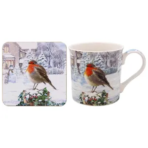 Joe Davies 12cm Macneil Robins Mug & Coaster