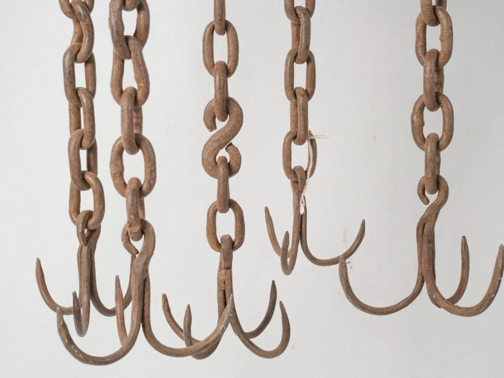 Late 19th century butchers hooks