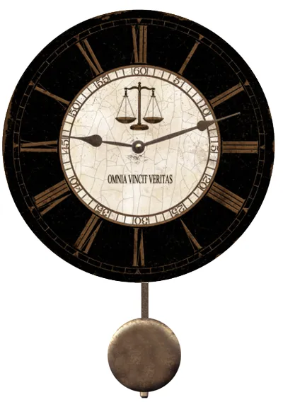 Law Clock- Lawyer Clock