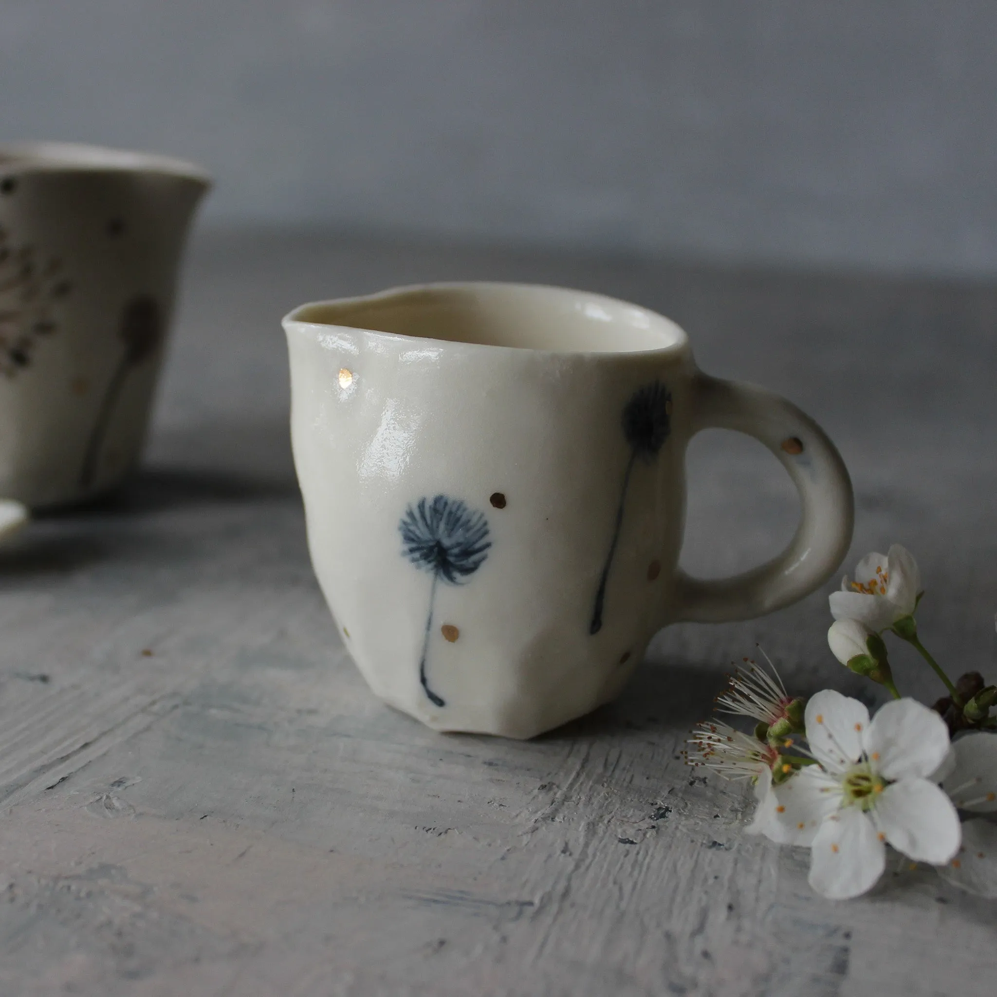 Little Ceramic Jugs Dandelion