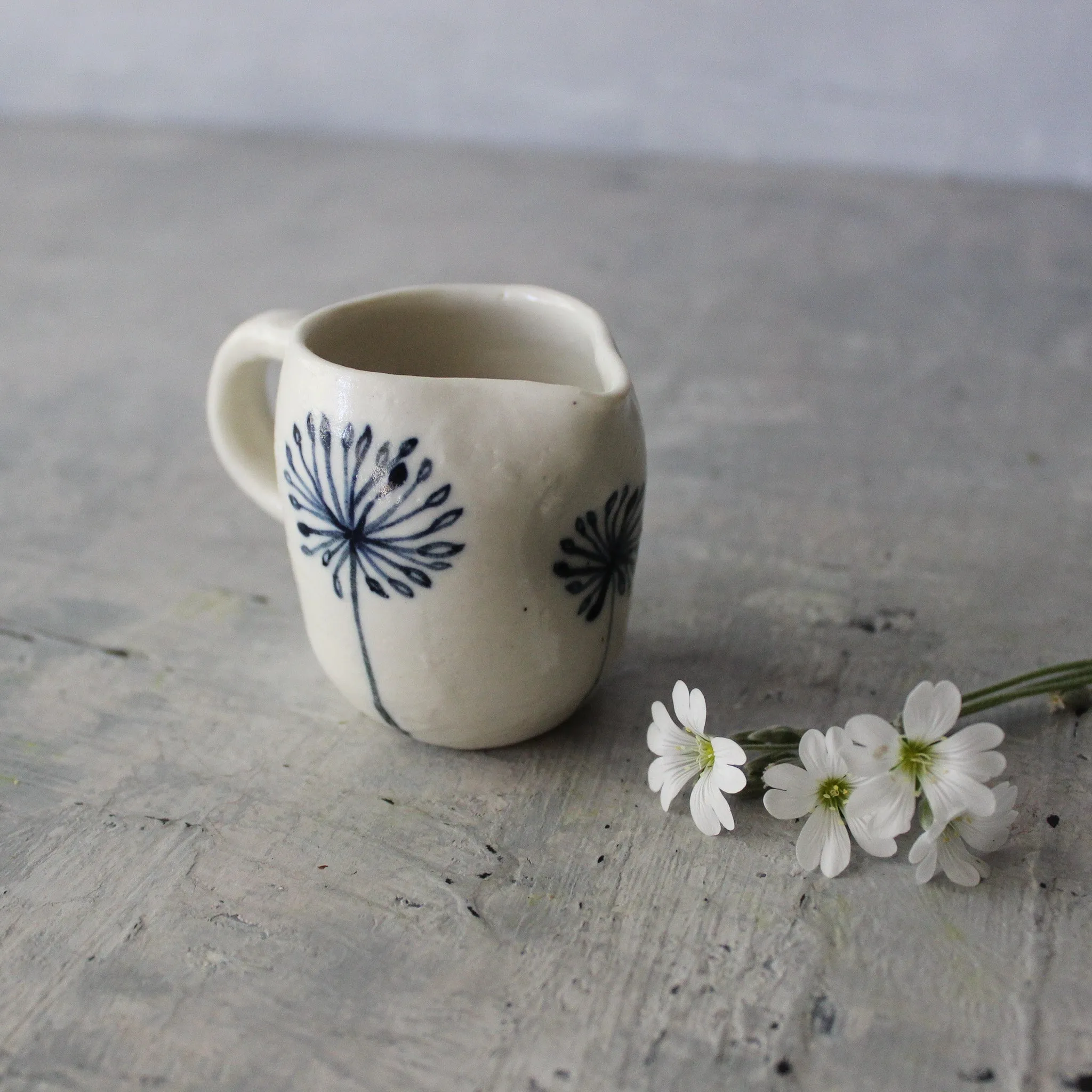 Little Ceramic Jugs Dandelion