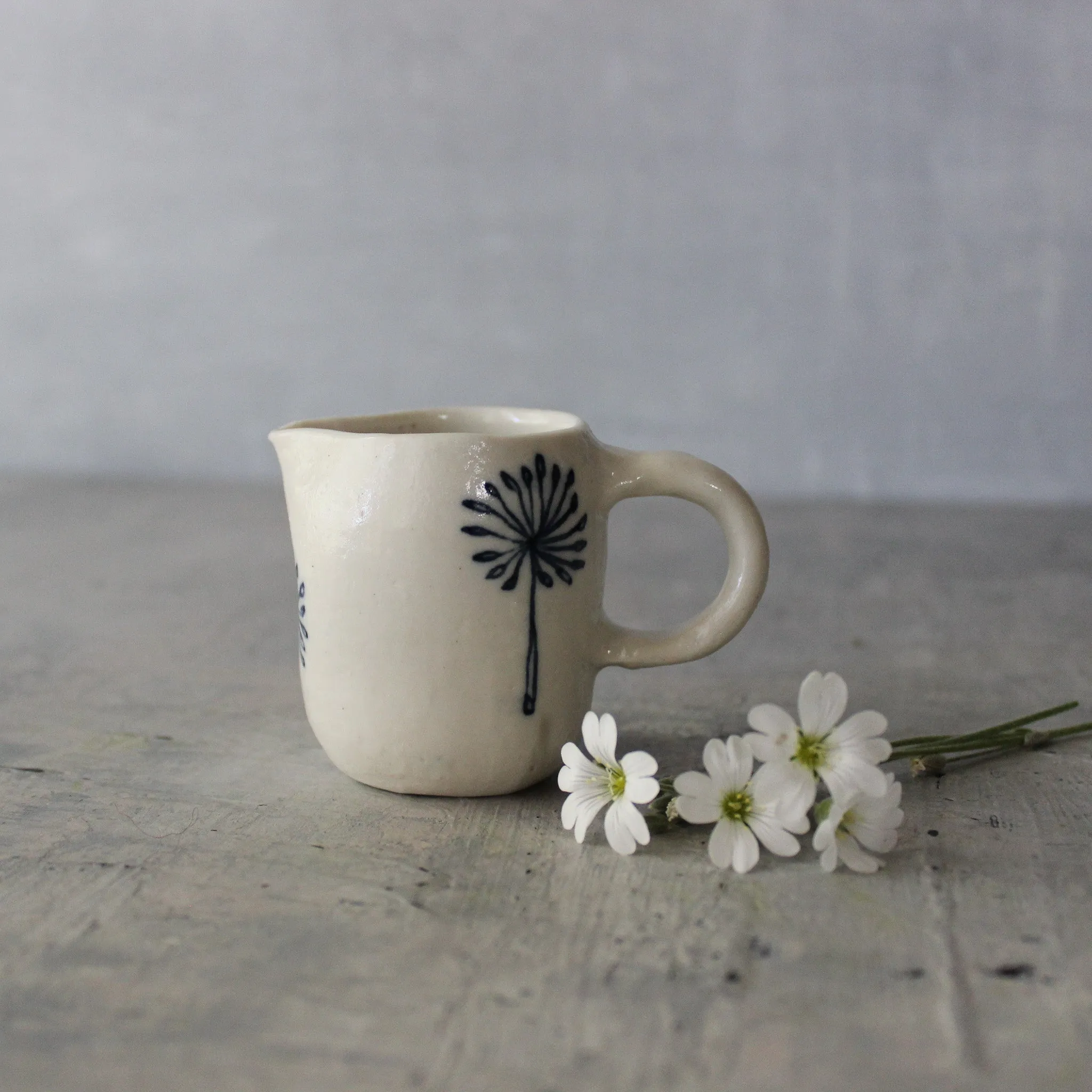 Little Ceramic Jugs Dandelion