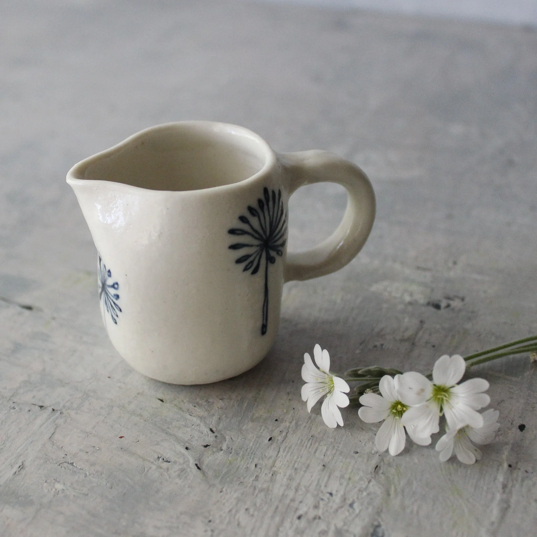 Little Ceramic Jugs Dandelion