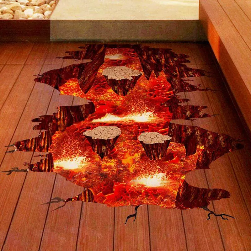 Magma 3D Wall Sticker Home Decor