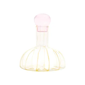 Maison Balzac Grand Soleil Decanter Yellow & Pink 1.3L