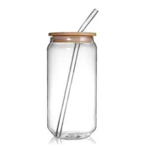 Mason Jar With Wooden Lid 500ml