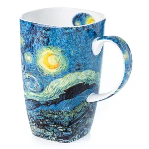 McIntosh Gift Boxed Grande Mug - Van Gogh: Starry Night