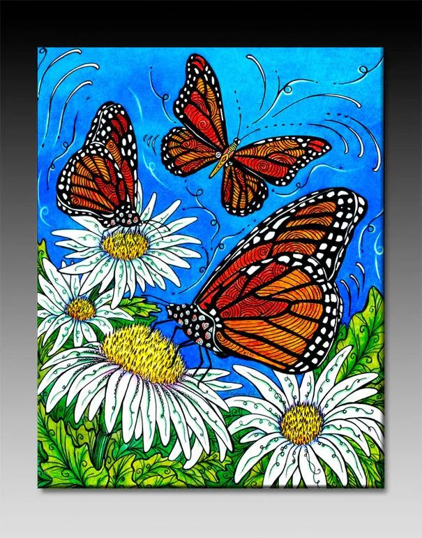 Monarchs Ceramic Tile