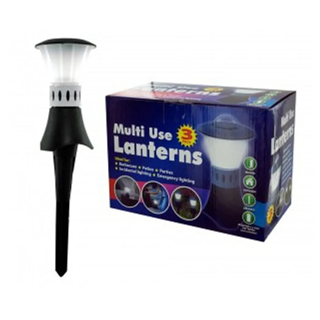 Multi Use Lanterns - 3 Pack