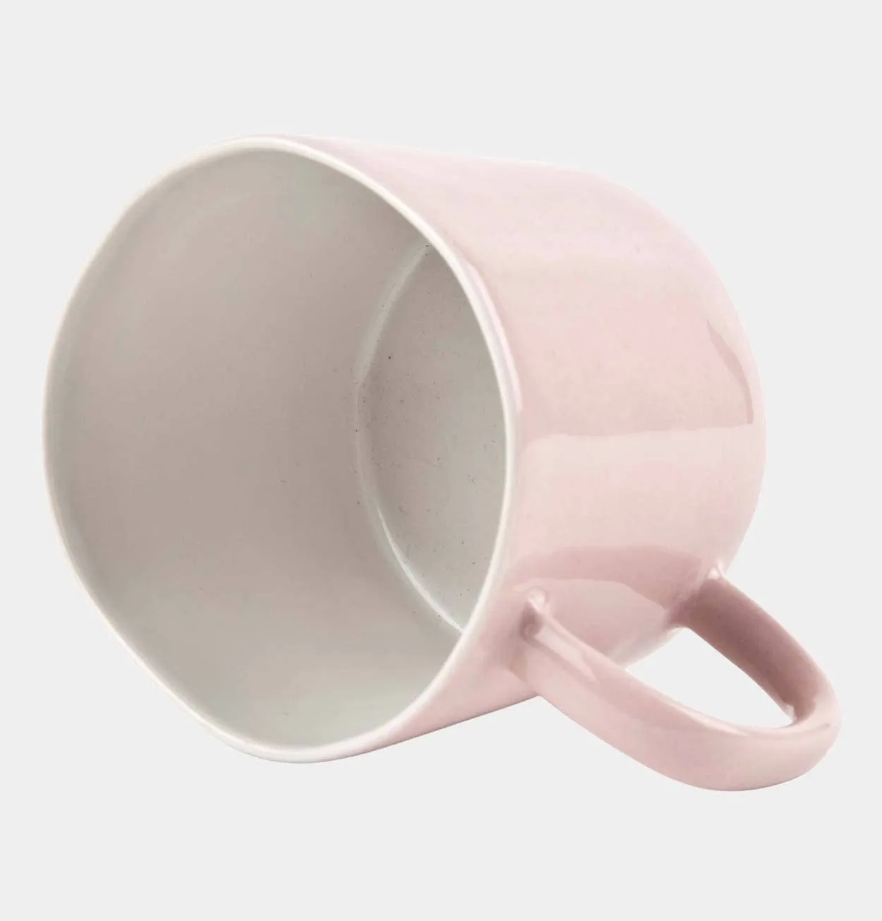 Quail's Egg Stoneware Mug in Pale Pink