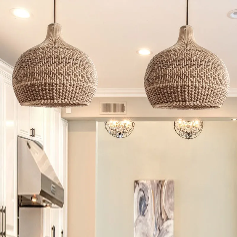 Rattan Pendant Light Interior Design