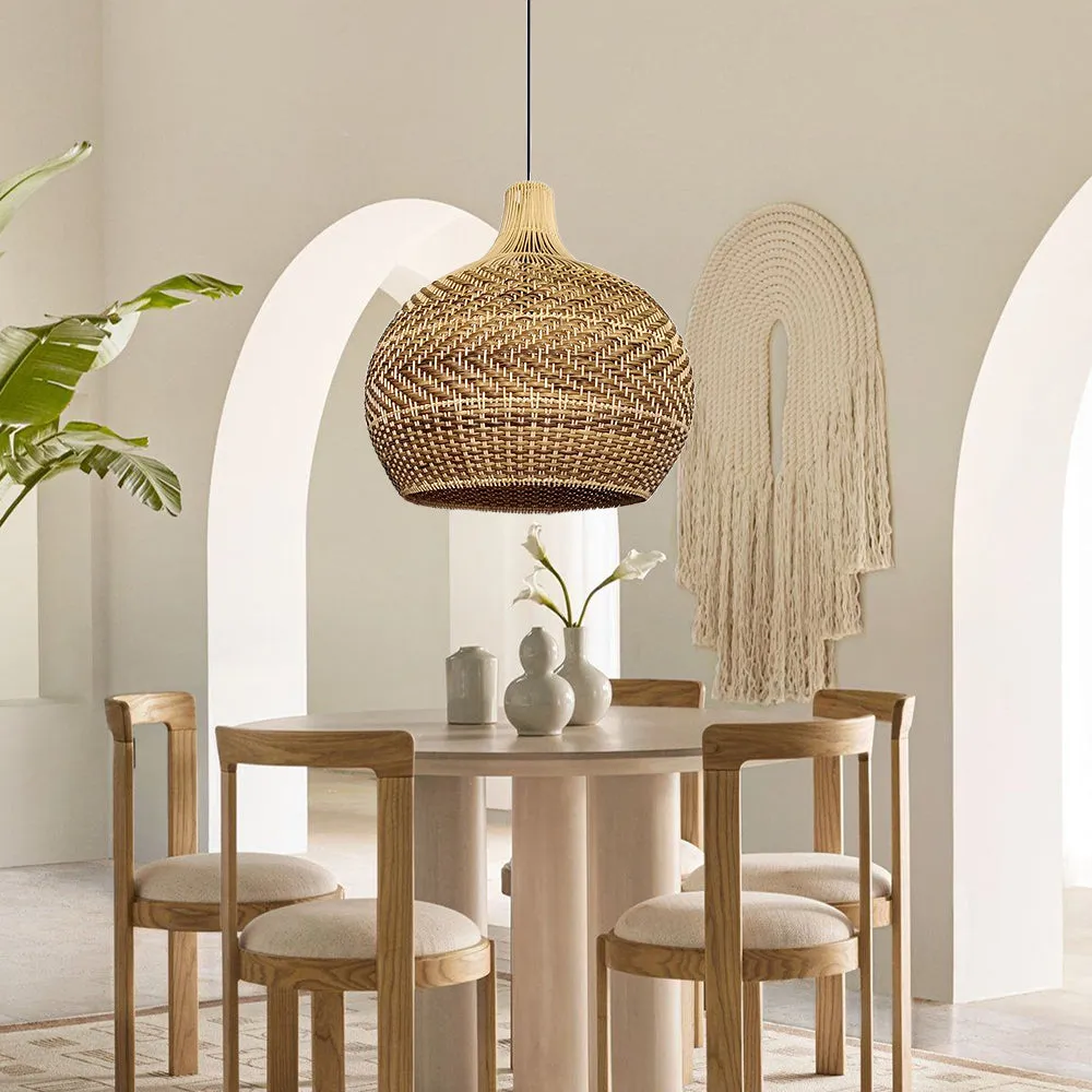 Rattan Pendant Light Interior Design