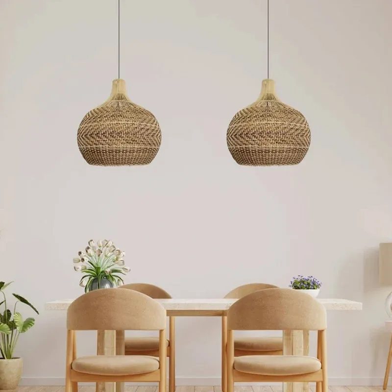 Rattan Pendant Light Interior Design