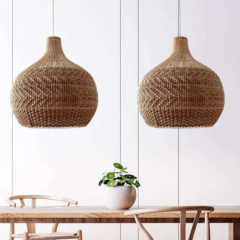 Rattan Pendant Light Interior Design