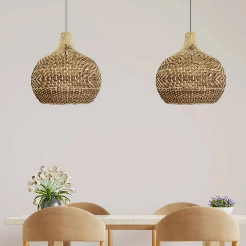 Rattan Pendant Light Interior Design