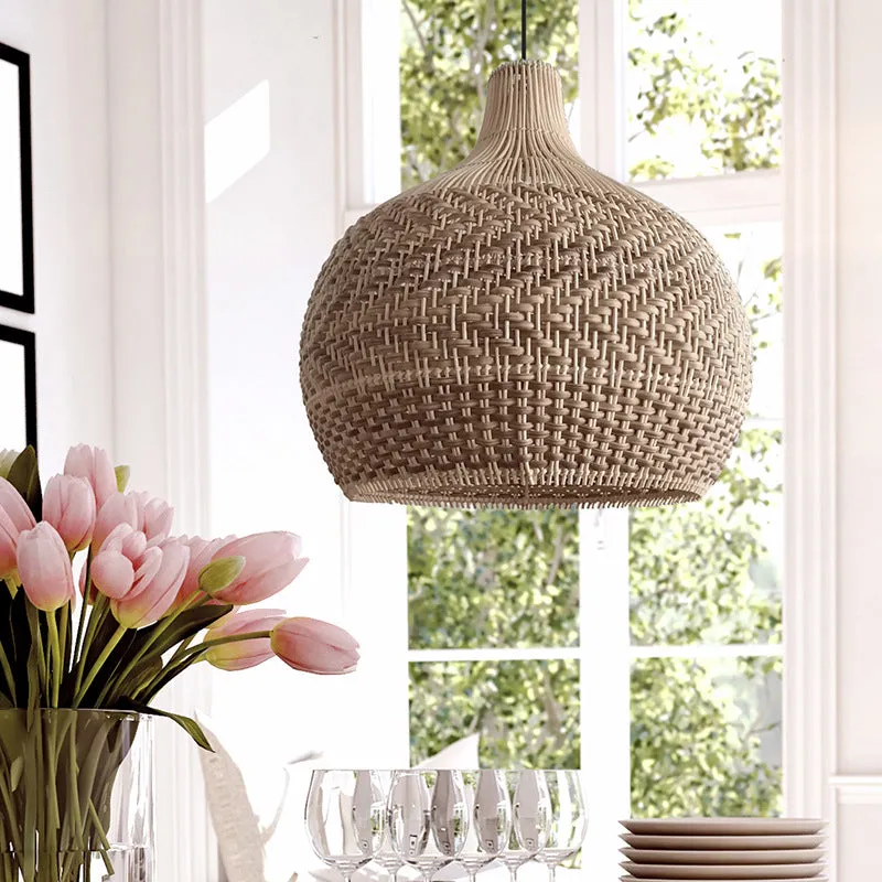 Rattan Pendant Light Interior Design