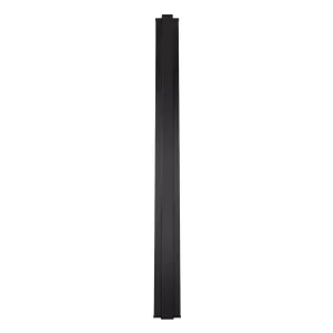 Revels 60 in. LED Outdoor Wall Sconce 3000K Black Finish