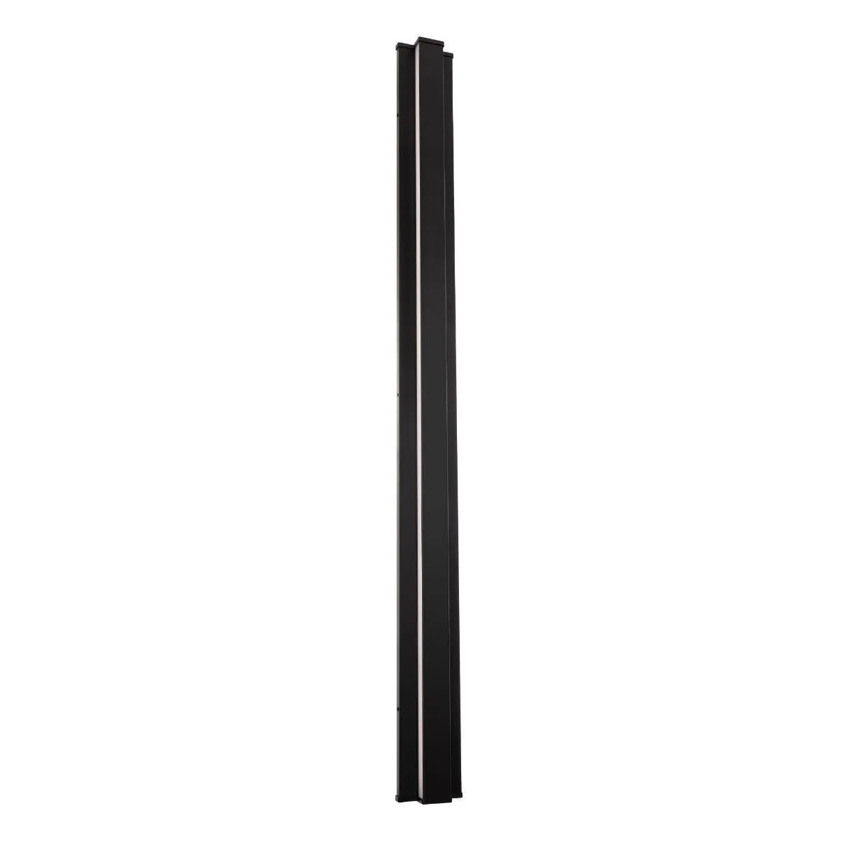 Revels 60 in. LED Outdoor Wall Sconce 3000K Black Finish