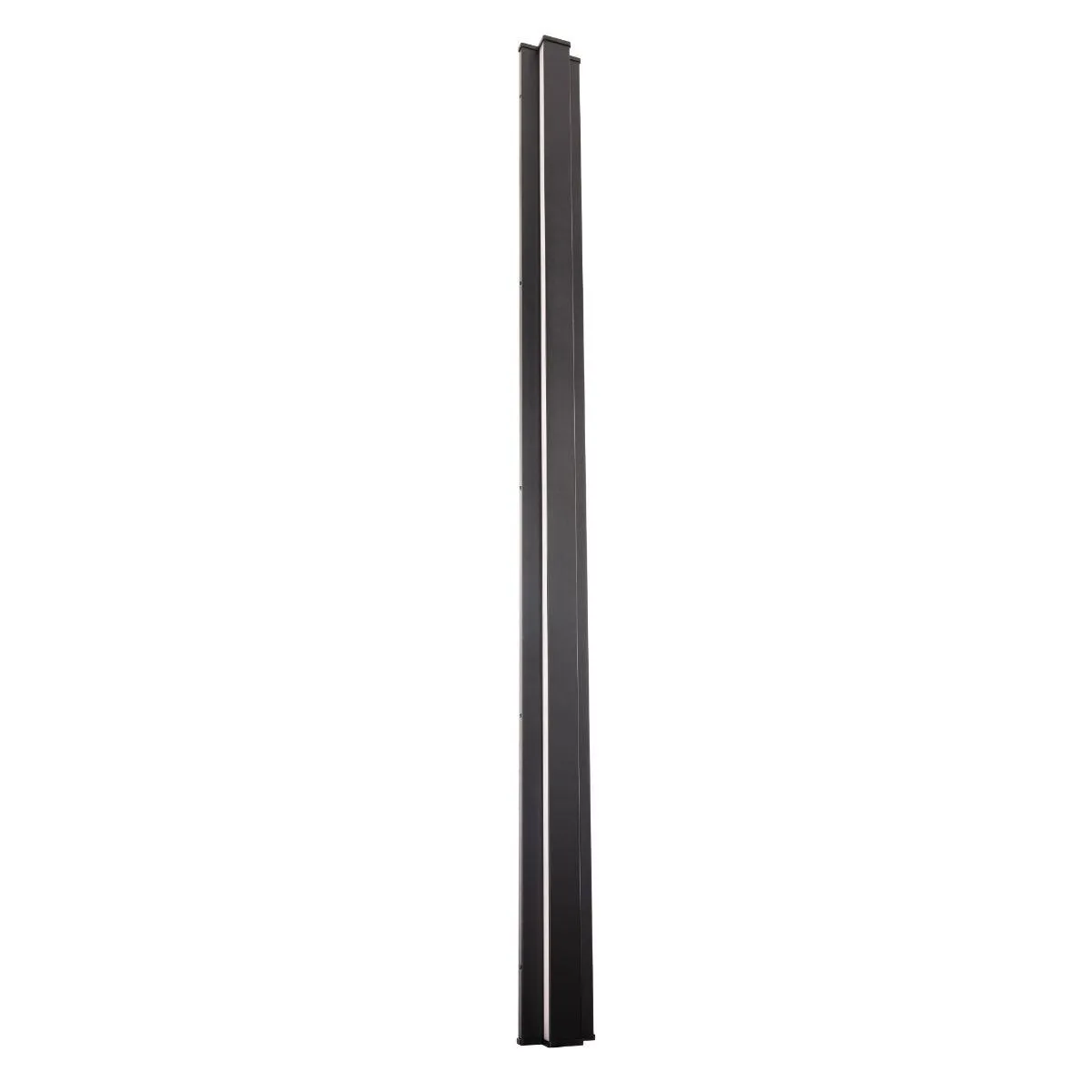 Revels 72 in. LED Outdoor Wall Sconce 3000K Black Finish