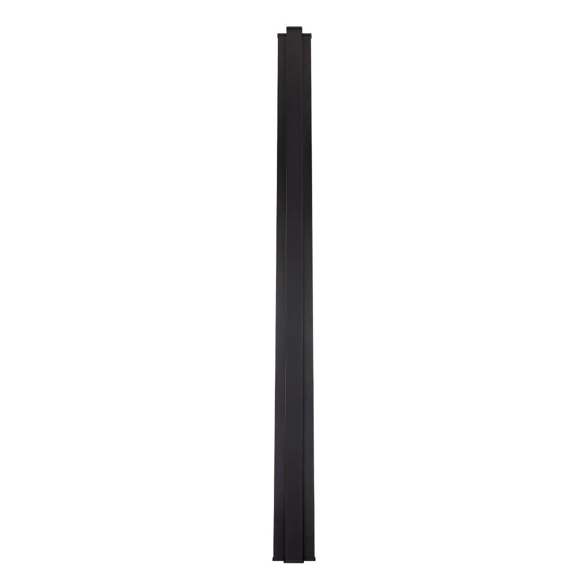 Revels 72 in. LED Outdoor Wall Sconce 3500K Black Finish