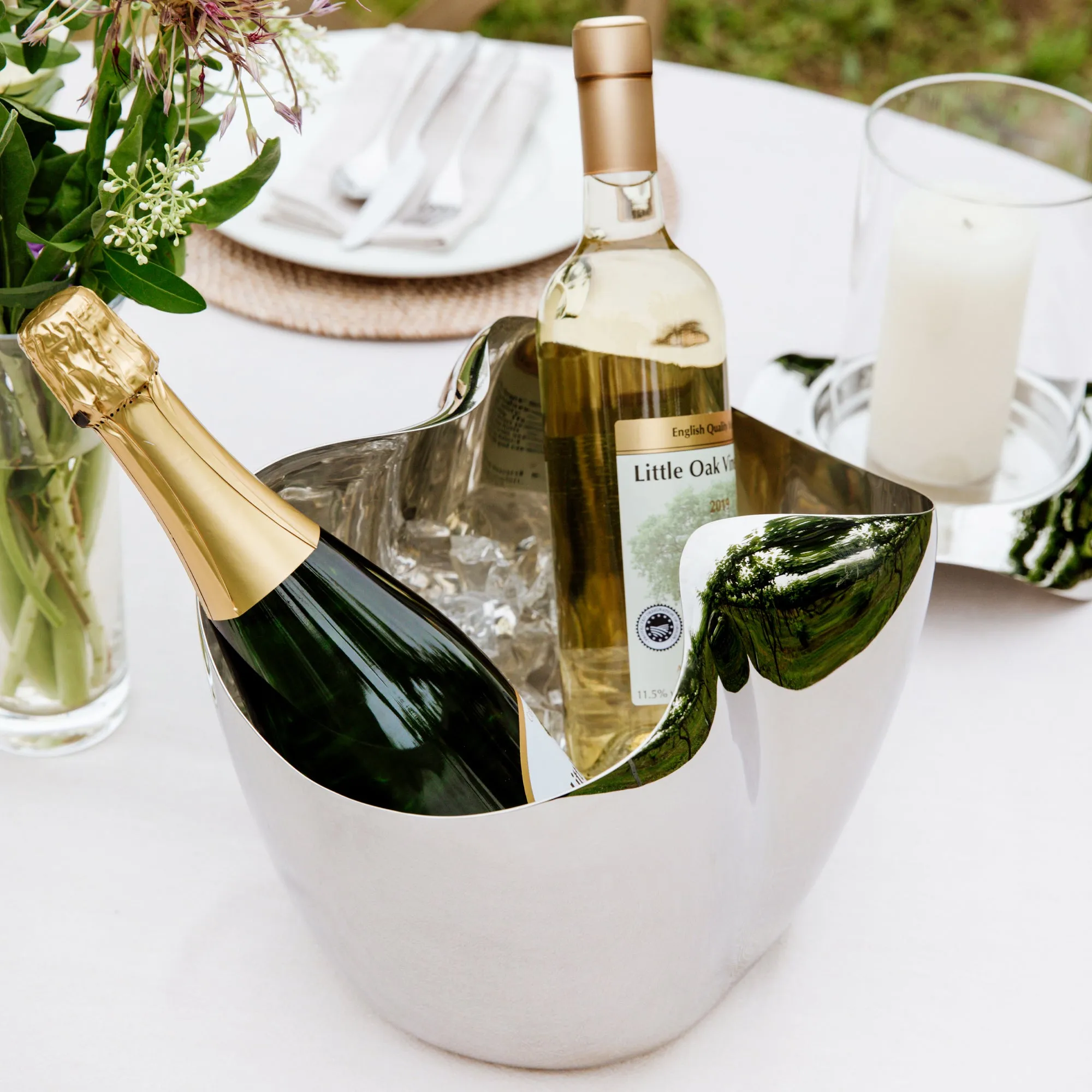 ROBERT WELCH DRIFT (BR) V CHAMPAGNE/WINE COOLER | 21 CM